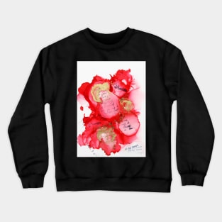 In my heart (happy art) Crewneck Sweatshirt